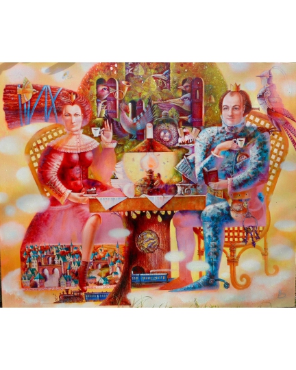 Viktoriya Bubnova painting "Coffee for two" 400050034-1