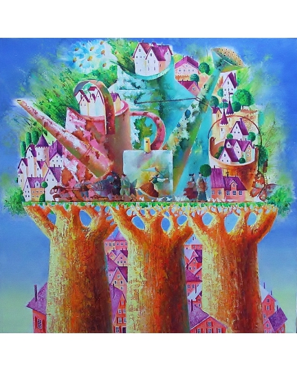 Viktoriya Bubnova painting "Fragrance of summer" 400050028-1