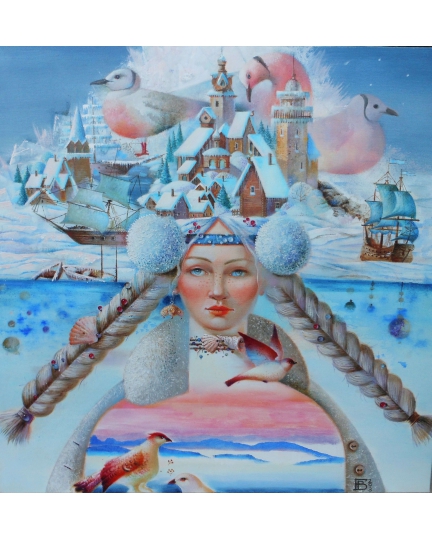 Viktoriya Bubnova painting "Melody of the White Sea" 400050021-1