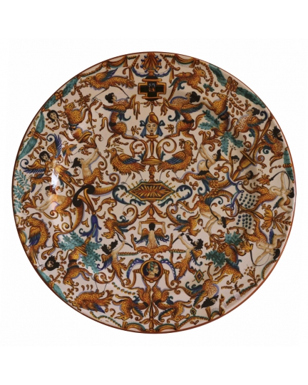 Decorative ceramic plate "Raffaellesco Grande" 500060020-1