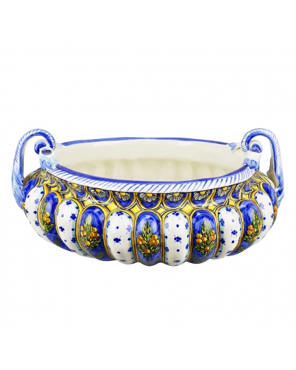 Ceramic bowl with handles 500080063-001