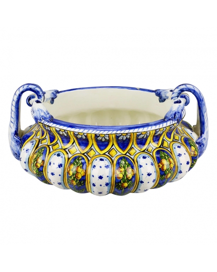 Ceramic bowl with handles 500080064-01