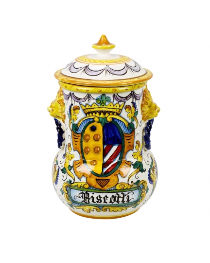 Ceramic jar with lid 500080117-01
