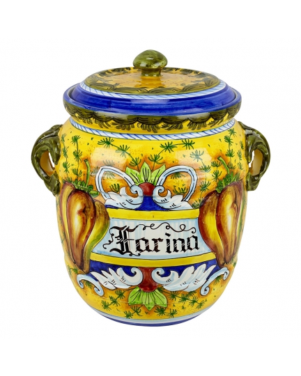 Ceramic jar with lid "Flour" 500080062-01