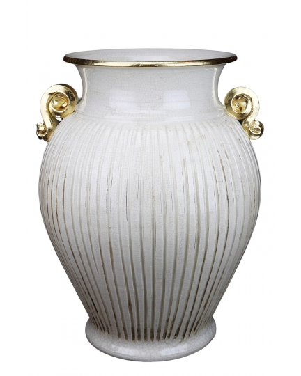 Ceramic large vase Antique White 500080143-001