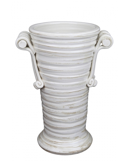 Ceramic vase Antique White 500080146-001