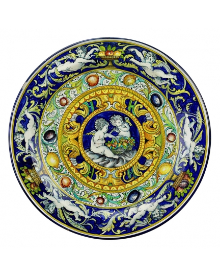 Decorative ceramic plate "Angels" 500080022-01