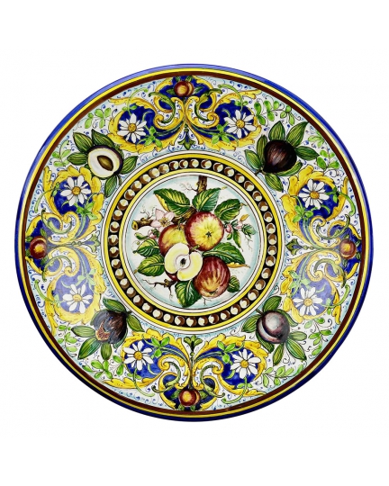 Decorative ceramic plate "Apples" 500080026-01