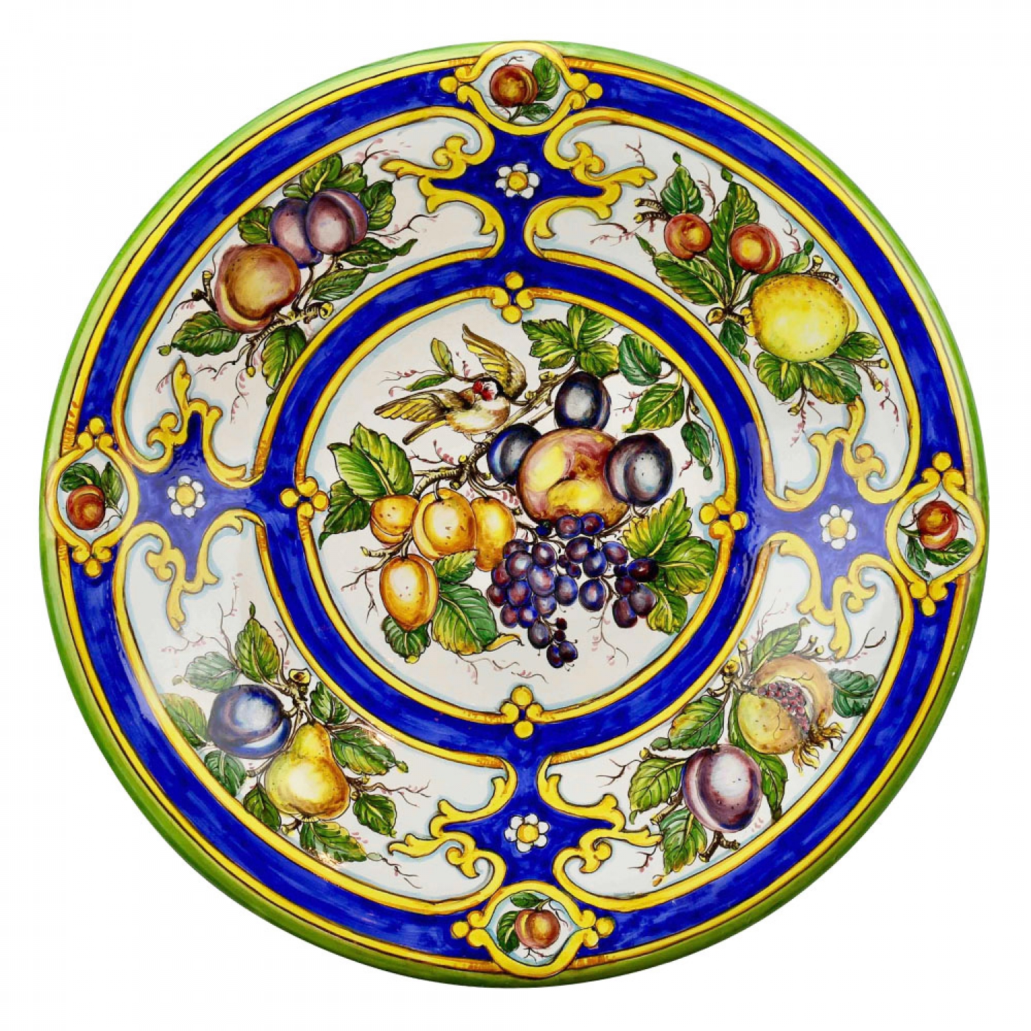 Decorative Ceramic Plate Fruits D56 Cm
