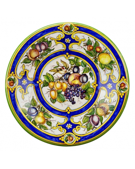 Decorative ceramic plate "Fruits" 500080025-01