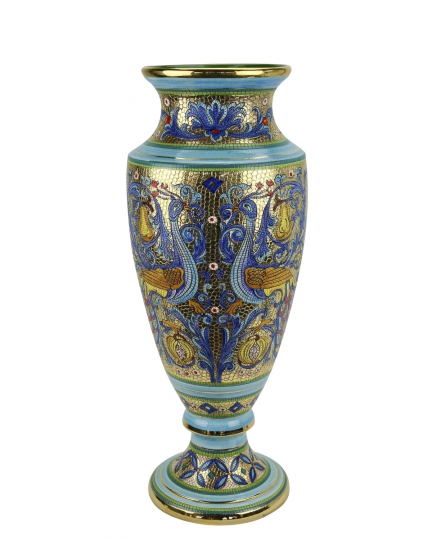 Ceramic vase Byzantine mosaic style 500110022-1