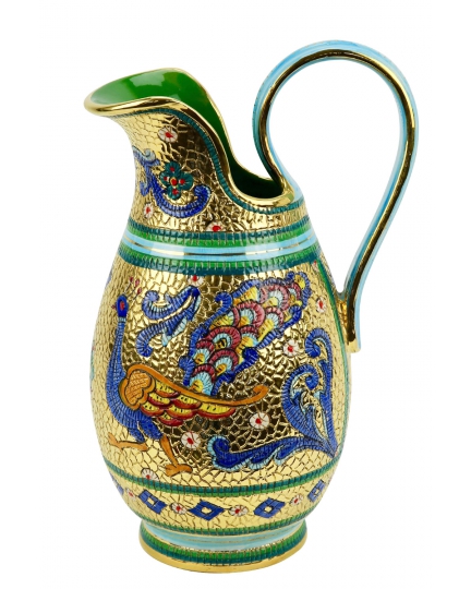 Ceramic jug Byzantine mosaic style 500110029-001