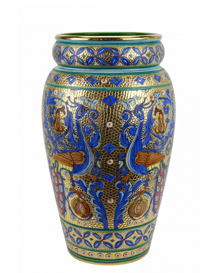 Ceramic umbrella stand Byzantine mosaic style 500110020-01
