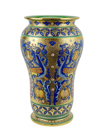 Ceramic umbrella stand Byzantine mosaic style 500110042-01
