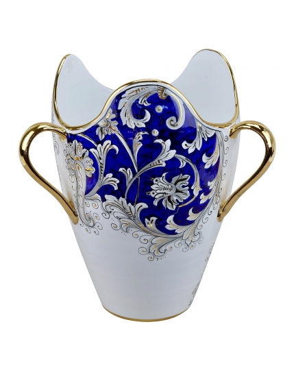Ceramic vase "Blue on white" series 500110057-01