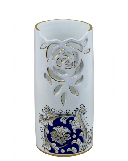 Ceramic vase "Blue on white" series 500110062-01