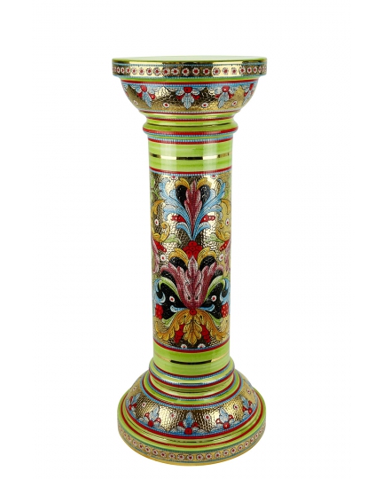 Decorative ceramic column Byzantine mosaic style 500110007-001