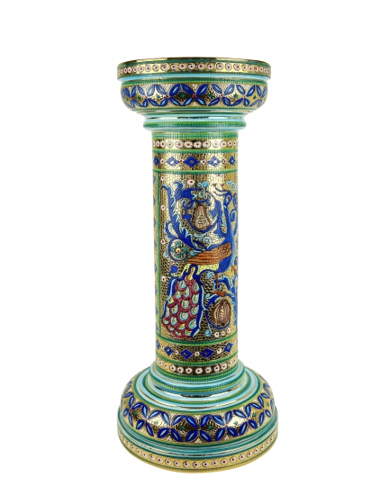 Decorative ceramic column Byzantine mosaic style 500110025-001