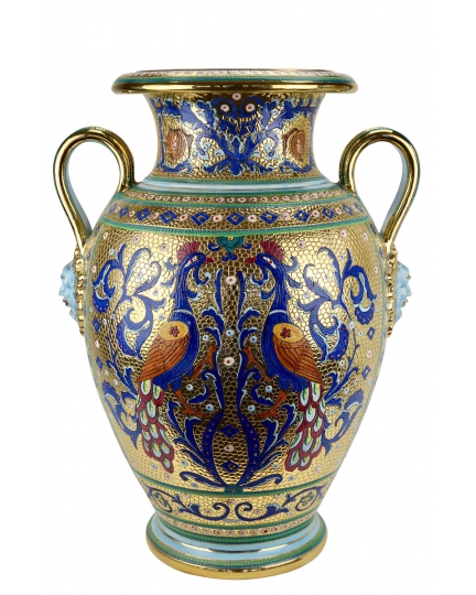 Large ceramic urn Byzantine mosaic style 500110031-01