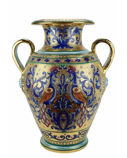 Large ceramic urn Byzantine mosaic style 500110033-01