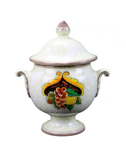 Ceramic jar "Macrame" series 500120031-001