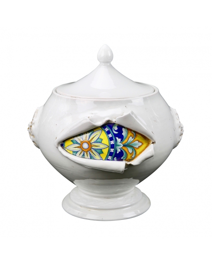 Decorative ceramic tureen "Surprise" series 500120018-001