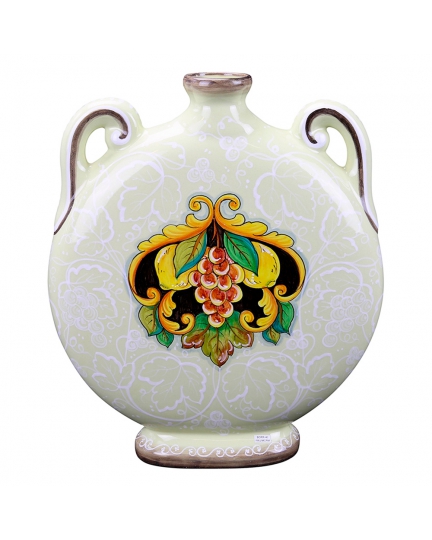 Decorative ceramic flask "Macrame" series 500070001-001