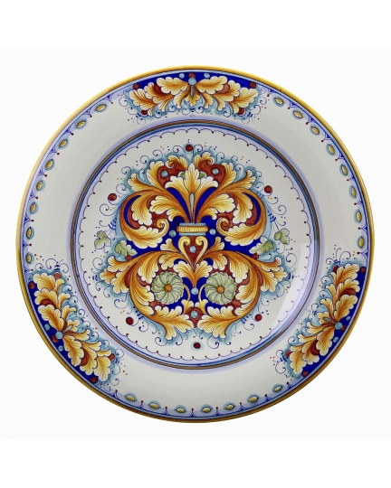 Decorative ceramic plate "Ricciolo" series 500120041-01