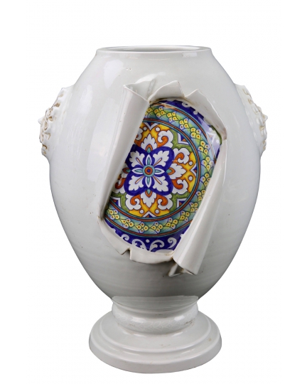 Decorative ceramic urn "Surprise" series 500120001-01