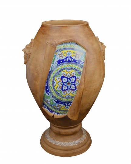 Decorative ceramic urn "Surprise" series 500120004-01