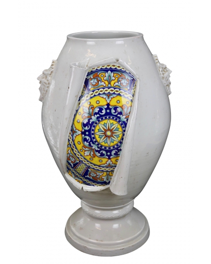 Decorative ceramic urn "Surprise" series 500120006-01