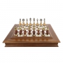Эксклюзивные шахматы "Arabesque large" 600140167 (сплав замак/бук, мраморная доска) - фото 2