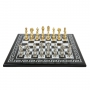 Exclusive chess set "Arabesque large" 600140092 (zamak alloy, gold/silver plated) - photo 3