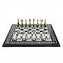 Exclusive chess set "Arabesque large" 600140095 (zamak alloy/beech, black/white color) - photo 2