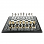 Exclusive chess set "Arabesque large" 600140096 (black/white color, gold/silver plated) - photo 3