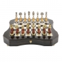 Exclusive chess set "Arabesque large" 600140080 (zamak alloy/beech, board with drawer) - photo 3