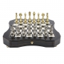 Exclusive chess set "Arabesque large" 600140104 (zamak alloy, board with drawer) - photo 2