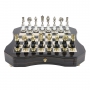 Exclusive chess set "Arabesque large" 600140105 (black/white color, board with drawer) - photo 2