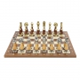 Exclusive chess set "Arabesque large" 600140218 (zamak alloy/beech, board with letters/numbers) - photo 2
