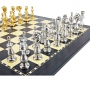 Exclusive chess set "Arabesque large" 600140029 (zamak alloy, gold/silver) - photo 2