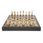 Эксклюзивные шахматы "Arabesque large" 600140217 (сплав замак/бук, доска из искусственной кожи) - фото 2