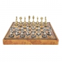 Exclusive chess set "Arabesque large" 600140219 (zamak alloy, leatherette board) - photo 2