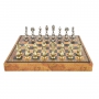 Exclusive chess set "Arabesque large" 600140219 (zamak alloy, leatherette board) - photo 3