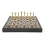 Exclusive chess set "Arabesque large" 600140221 (zamak alloy, leatherette board) - photo 2