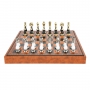 Exclusive chess set "Arabesque large" 600140225 (zamak alloy/beech, leatherette board) - photo 3