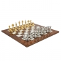 Эксклюзивные шахматы "Fiorito large" 600140132 (сплав замак, золото/серебро) - фото 2