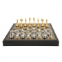 Exclusive chess set "Fiorito large" 600140147 (gold/silver plated, leatherette board) - photo 2