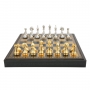 Exclusive chess set "Fiorito large" 600140147 (gold/silver plated, leatherette board) - photo 3
