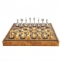 Эксклюзивные шахматы "Fiorito large" 600140148 (золото/серебро, доска из искусственной кожи) - фото 3