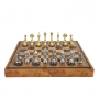 Exclusive chess set "Fiorito large" 600140149 (zamak alloy, leatherette board) - photo 2